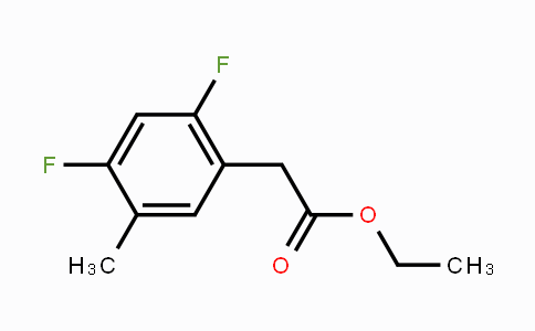 CAS No. 1803841-53-3, Ethyl 2,4-difluoro-5-methylphenylacetate