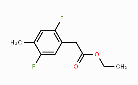 CAS No. 1806289-68-8, Ethyl 2,5-difluoro-4-methylphenylacetate