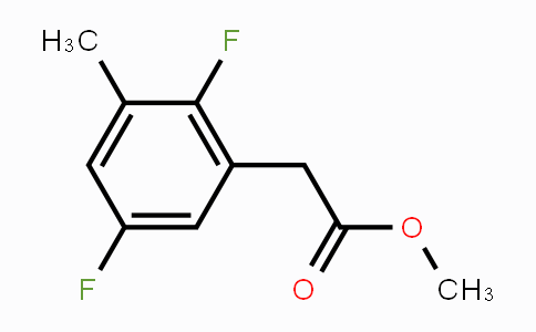CAS No. 1807192-43-3, Methyl 2,5-difluoro-3-methylphenylacetate