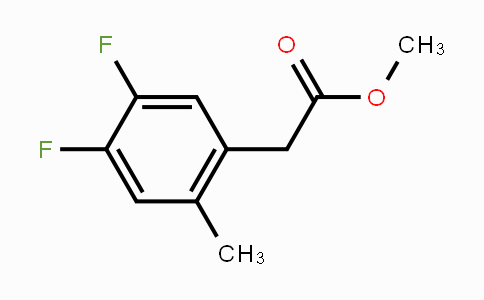 CAS No. 1806289-76-8, Methyl 4,5-difluoro-2-methylphenylacetate