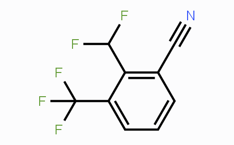 CAS No. 1806312-82-2, 2-Difluoromethyl-3-(trifluoromethyl)benzonitrile