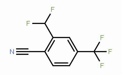 CAS No. 1806289-23-5, 2-Difluoromethyl-4-(trifluoromethyl)benzonitrile