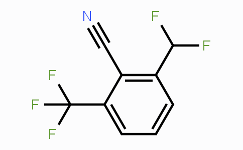 CAS No. 1804515-80-7, 2-Difluoromethyl-6-(trifluoromethyl)benzonitrile