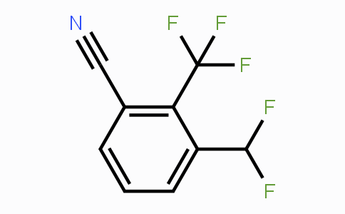 CAS No. 1804515-87-4, 3-Difluoromethyl-2-(trifluoromethyl)benzonitrile