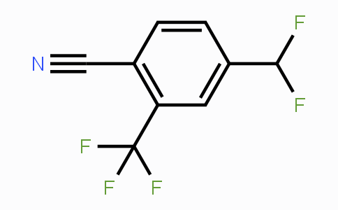 CAS No. 1807192-90-0, 4-Difluoromethyl-2-(trifluoromethyl)benzonitrile