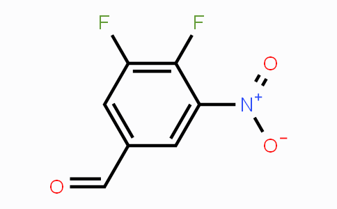 CAS No. 1803730-07-5, 3,4-Difluoro-5-nitrobenzaldehyde