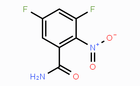 CAS No. 1806335-19-2, 3,5-Difluoro-2-nitrobenzamide