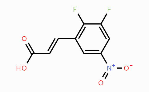CAS No. 1807331-48-1, 2,3-Difluoro-5-nitrocinnamic acid