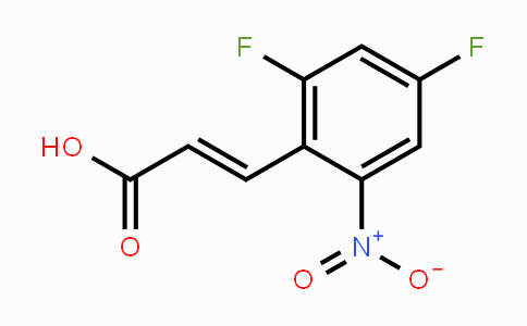 CAS No. 1807415-67-3, 2,4-Difluoro-6-nitrocinnamic acid