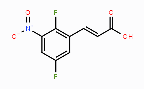 CAS No. 1807416-01-8, 2,5-Difluoro-3-nitrocinnamic acid