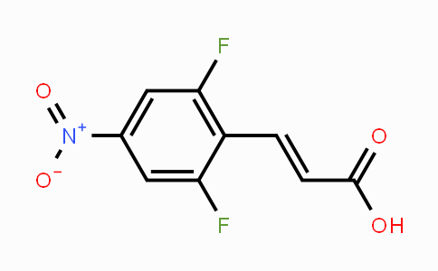 CAS No. 1807439-72-0, 2,6-Difluoro-4-nitrocinnamic acid