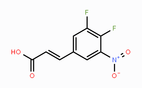 CAS No. 1807334-99-1, 3,4-Difluoro-5-nitrocinnamic acid