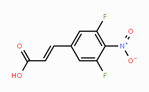 CAS No. 1807331-61-8, 3,5-Difluoro-4-nitrocinnamic acid