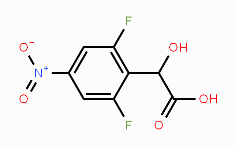 CAS No. 1803730-77-9, 2,6-Difluoro-4-nitromandelic acid