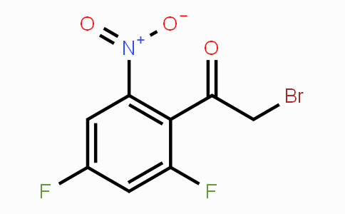 CAS No. 1803730-83-7, 2',4'-Difluoro-6'-nitrophenacyl bromide