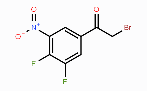 CAS No. 1803809-42-8, 3',4'-Difluoro-5'-nitrophenacyl bromide