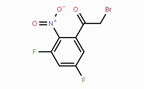 CAS No. 1804516-91-3, 3',5'-Difluoro-2'-nitrophenacyl bromide