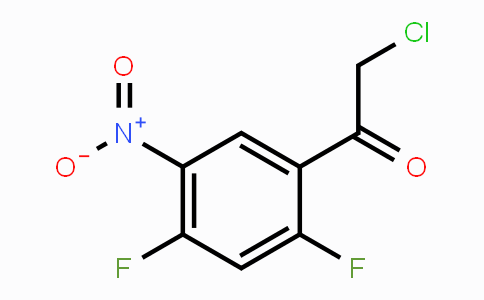 CAS No. 1803827-66-8, 2',4'-Difluoro-5'-nitrophenacyl chloride
