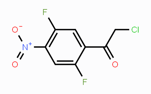 CAS No. 1806333-93-6, 2',5'-Difluoro-4'-nitrophenacyl chloride