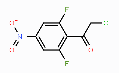 CAS No. 1803809-52-0, 2',6'-Difluoro-4'-nitrophenacyl chloride