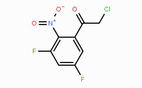 CAS No. 1803788-00-2, 3',5'-Difluoro-2'-nitrophenacyl chloride