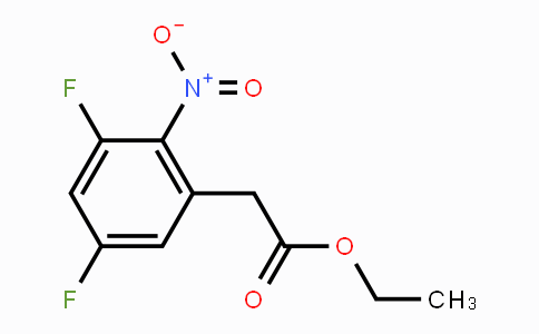 CAS No. 1803730-96-2, Ethyl 3,5-difluoro-2-nitrophenylacetate