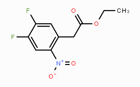 CAS No. 1803827-82-8, Ethyl 4,5-difluoro-2-nitrophenylacetate
