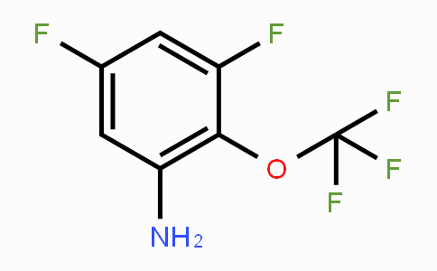 CAS No. 1806372-29-1, 3,5-Difluoro-2-(trifluoromethoxy)aniline