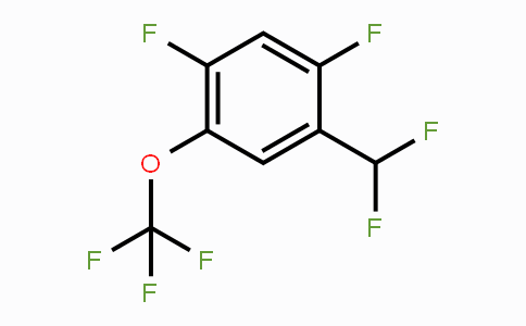 CAS No. 1803828-37-6, 2,4-Difluoro-5-(trifluoromethoxy)benzodifluoride