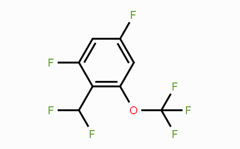 CAS No. 1806333-71-0, 2,4-Difluoro-6-(trifluoromethoxy)benzodifluoride