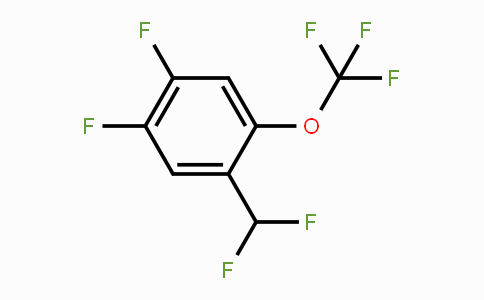 CAS No. 1805056-73-8, 4,5-Difluoro-2-(trifluoromethoxy)benzodifluoride