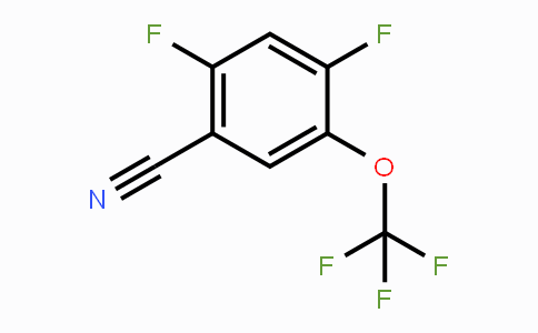 CAS No. 1803731-93-2, 2,4-Difluoro-5-(trifluoromethoxy)benzonitrile