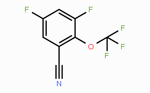 CAS No. 1803828-45-6, 3,5-Difluoro-2-(trifluoromethoxy)benzonitrile