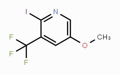 CAS No. 1807053-88-8, 2-Iodo-5-methoxy-3-(trifluoromethyl)pyridine