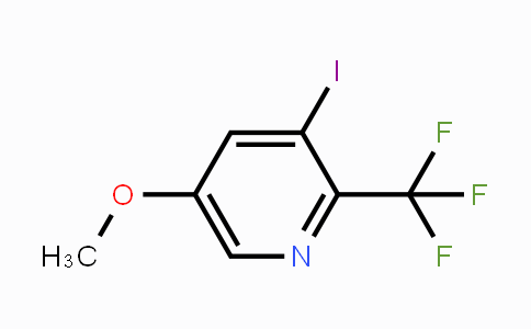 CAS No. 1806421-20-4, 3-Iodo-5-methoxy-2-(trifluoromethyl)pyridine