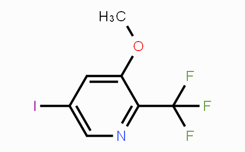 CAS No. 1803797-15-0, 5-Iodo-3-methoxy-2-(trifluoromethyl)pyridine