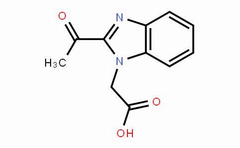 CAS No. 897773-71-6, (2-Acetyl-1H-benzimidazol-1-yl)acetic acid