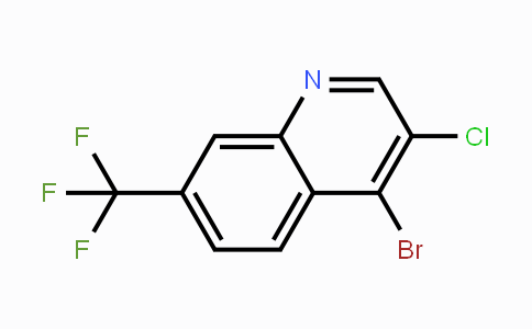 CAS No. 1203579-57-0, 4-Bromo-3-chloro-7-(trifluoromethyl)quinoline