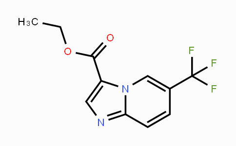 CAS No. 1359657-11-6, Ethyl 6-(trifluoromethyl)imidazo-[1,2-a]pyridine-3-carboxylate