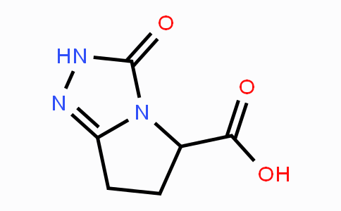 CAS No. 1259055-33-8, 3-Oxo-2,5,6,7-tetrahydro-3H-pyrrolo-[2,1-c][1,2,4]triazole-5-carboxylic acid