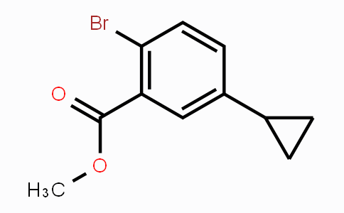 CAS No. 702640-96-8, Methyl 2-bromo-5-cyclopropylbenzoate