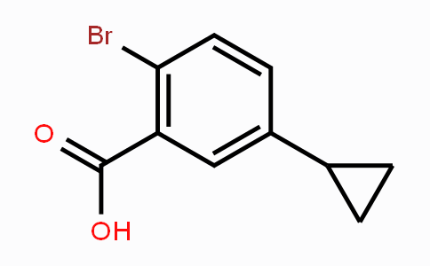 CAS No. 1692662-86-4, 2-Bromo-5-cyclopropylbenzoic acid