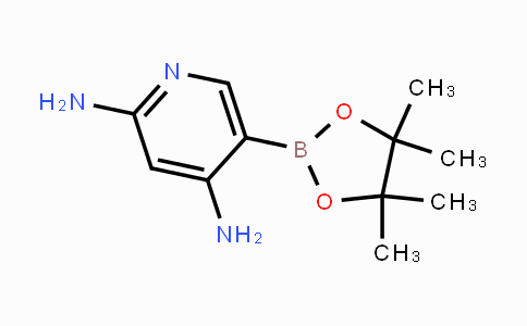 5-(4,4,5,5-Tetramethyl-1,3,2-dioxaborolan-2-yl)pyridine-2,4-diamine
