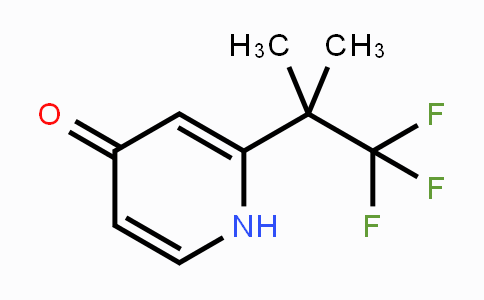CAS No. 1357476-66-4, 2-(1,1,1-Trifluoro-2-methylpropan-2-yl)pyridin-4(1H)-one