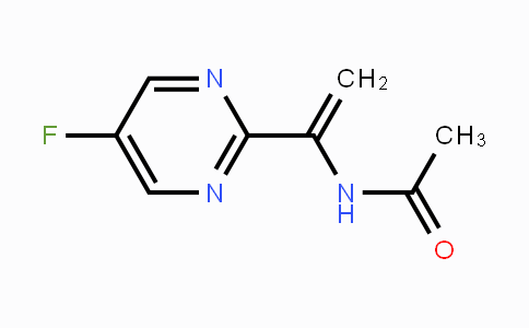 CAS No. 905587-32-8, N-(1-(5-Fluoropyrimidin-2-yl)vinyl)acetamide