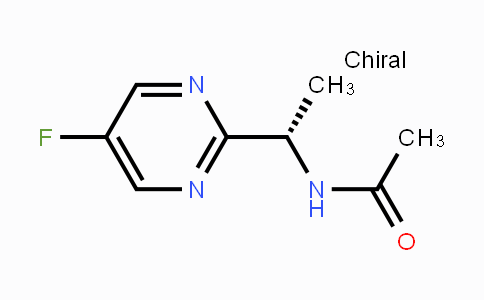 CAS No. 905587-31-7, (S)-N-(1-(5-Fluoropyrimidin-2-yl)ethyl)acetamide