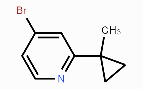 CAS No. 1163707-47-8, 4-Bromo-2-(1-methylcyclopropyl)pyridine