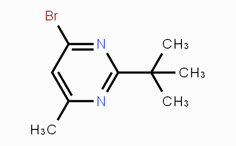 CAS No. 1217487-76-7, 4-Bromo-2-tert-butyl-6-methylpyrimidine