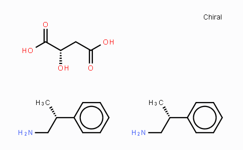 CAS No. 375345-96-3, (R)-2-Phenylpropan-1-amine hemi((S)-2-hydroxysuccinate)