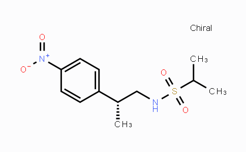 CAS No. 376594-72-8, (R)-N-(2-(4-Nitrophenyl)propyl)-propane-2-sulfonamide